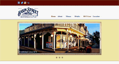 Desktop Screenshot of basinstreethotel.com